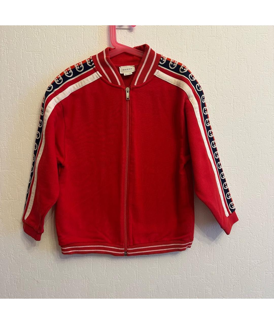 GUCCI Красный хлопковый комплект, фото 9