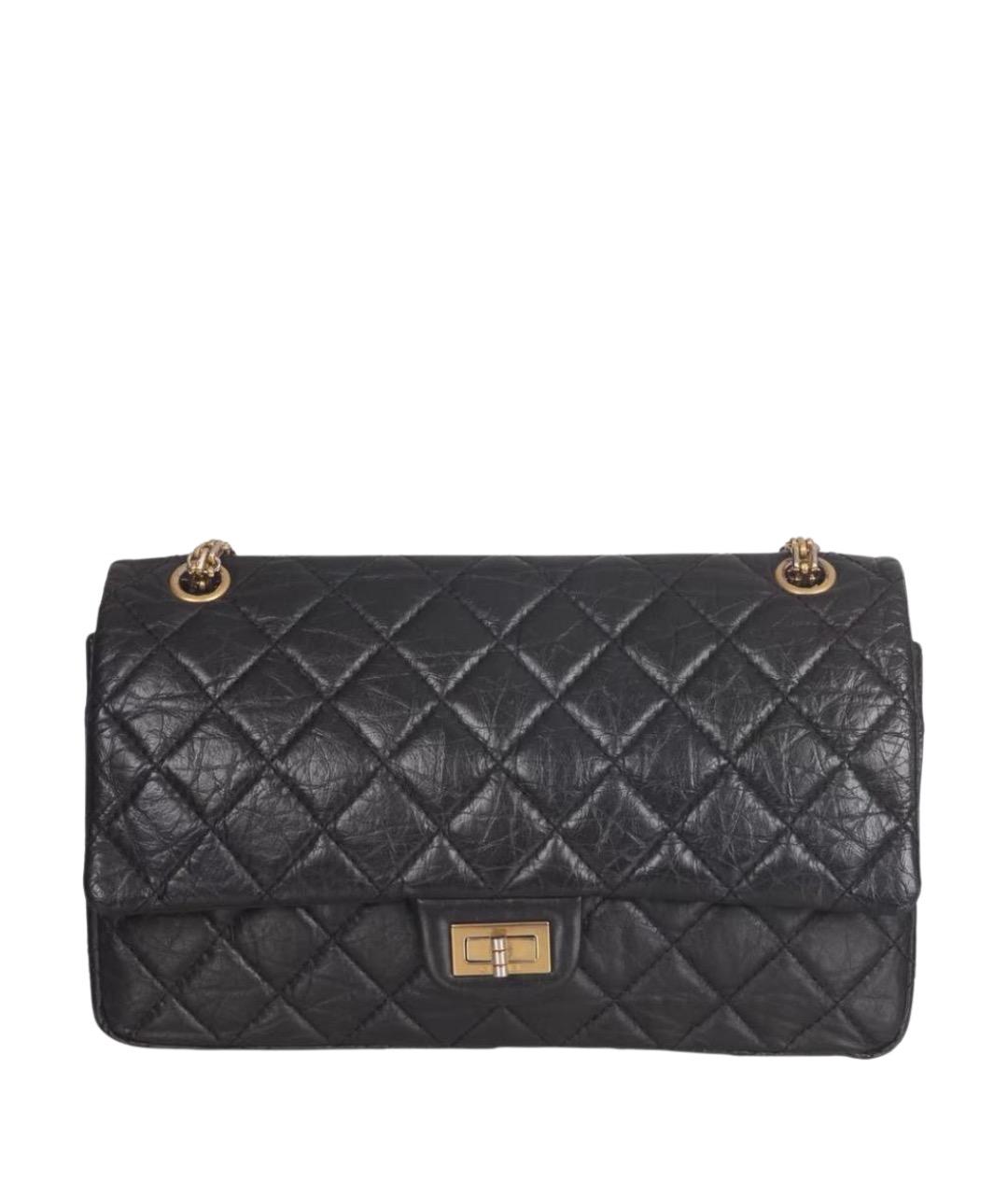 CHANEL Черная кожаная сумка через плечо, фото 1