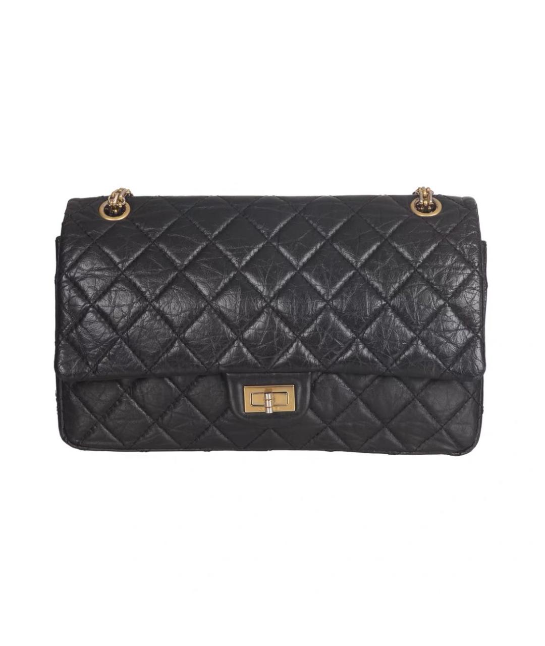 CHANEL Черная кожаная сумка через плечо, фото 6