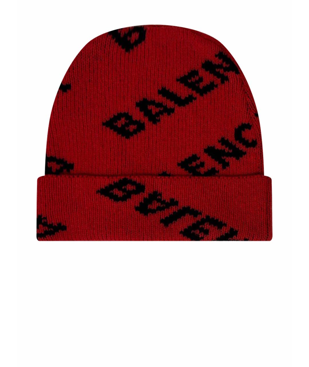 BALENCIAGA Красная шапка, фото 1