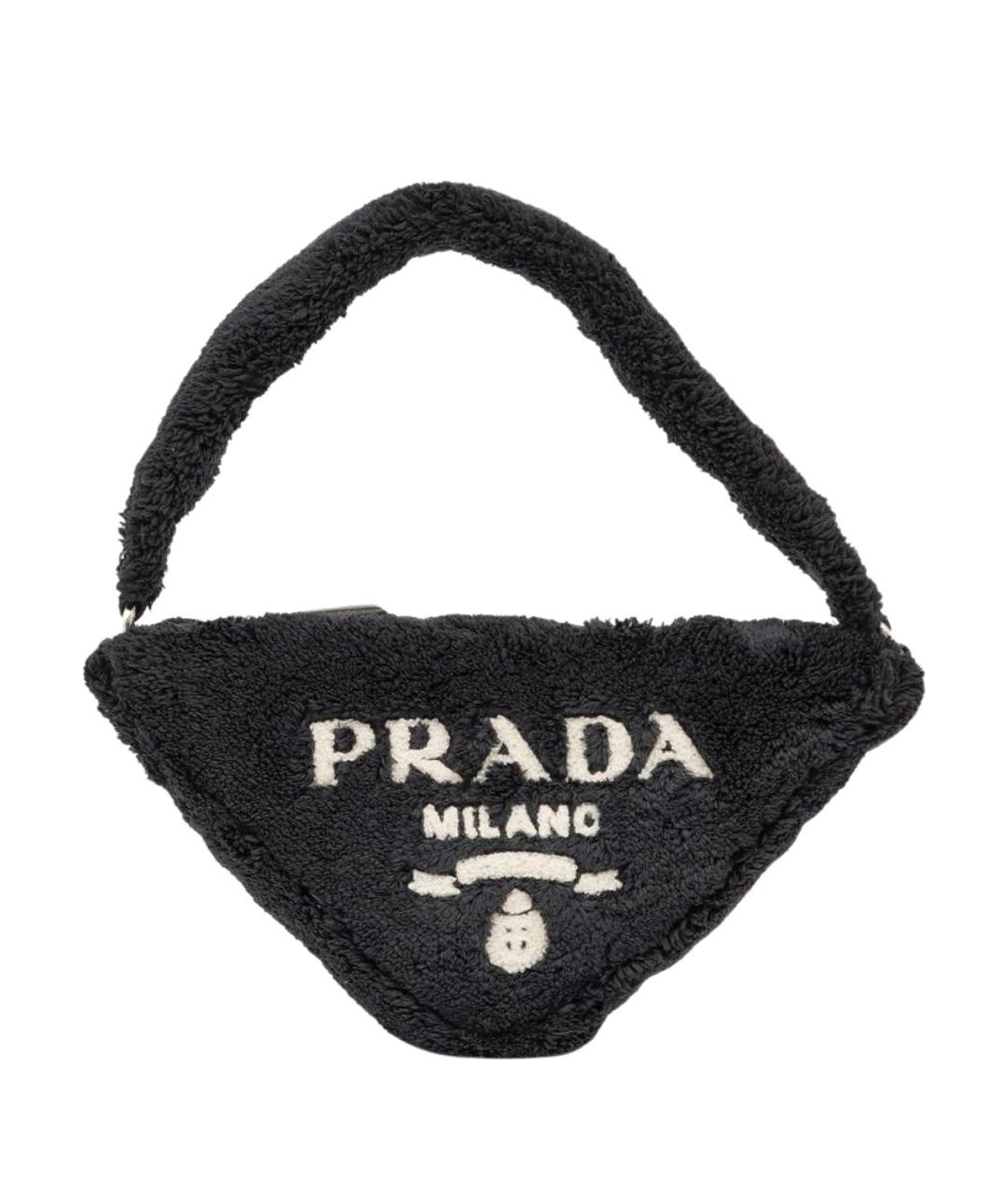 PRADA Черная сумка через плечо, фото 1