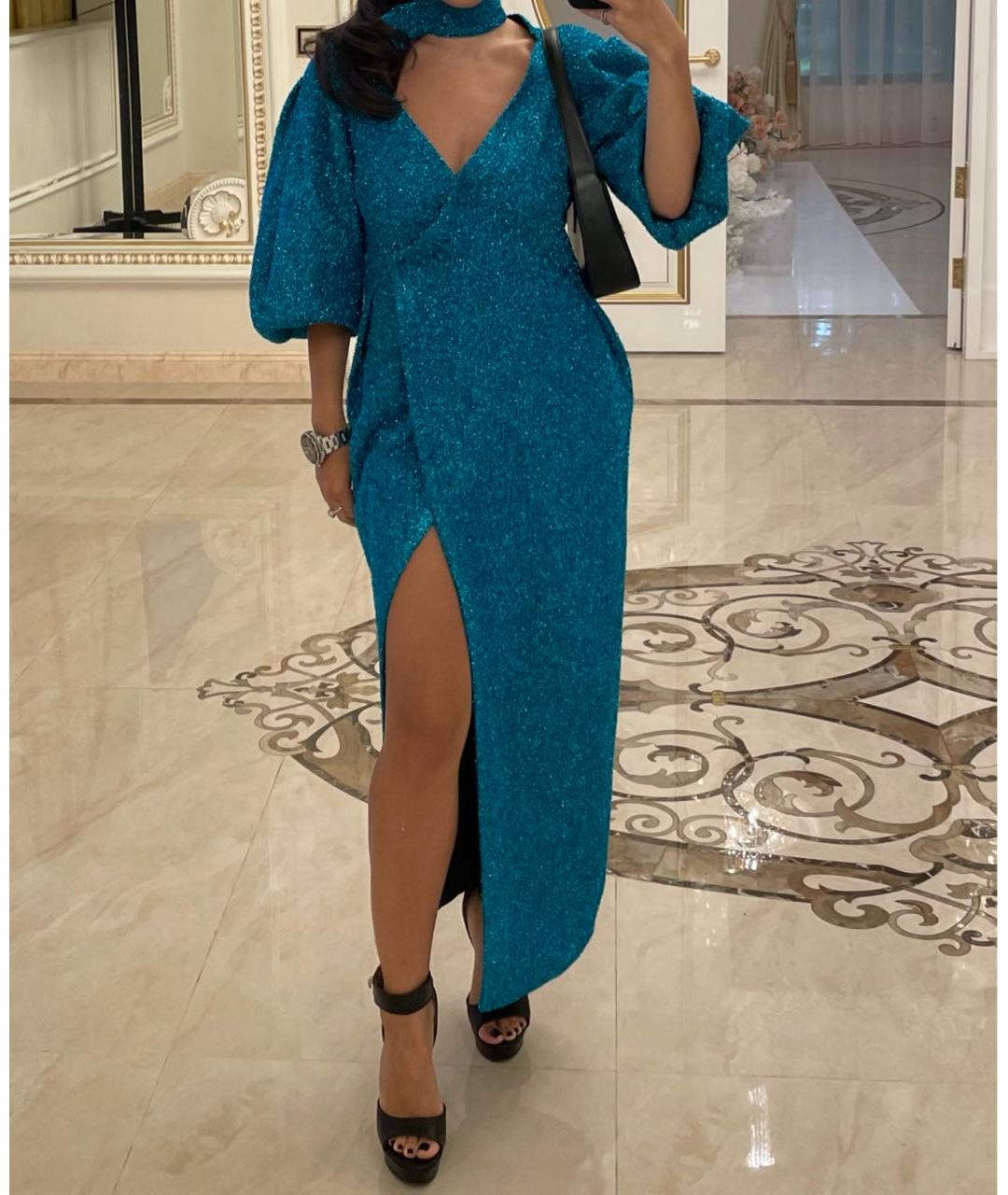 RASARIO Синее вечернее платье, фото 5