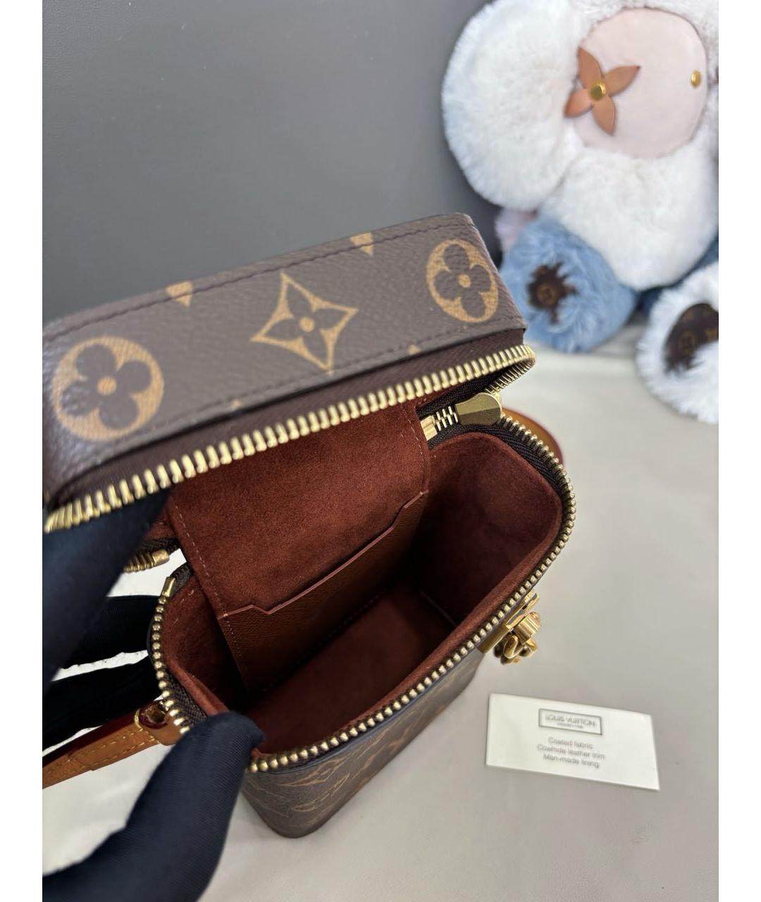 LOUIS VUITTON Коричневая сумка через плечо, фото 7