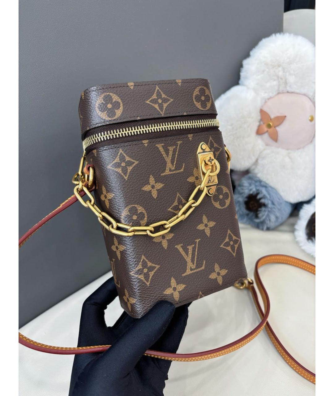 LOUIS VUITTON Коричневая сумка через плечо, фото 2