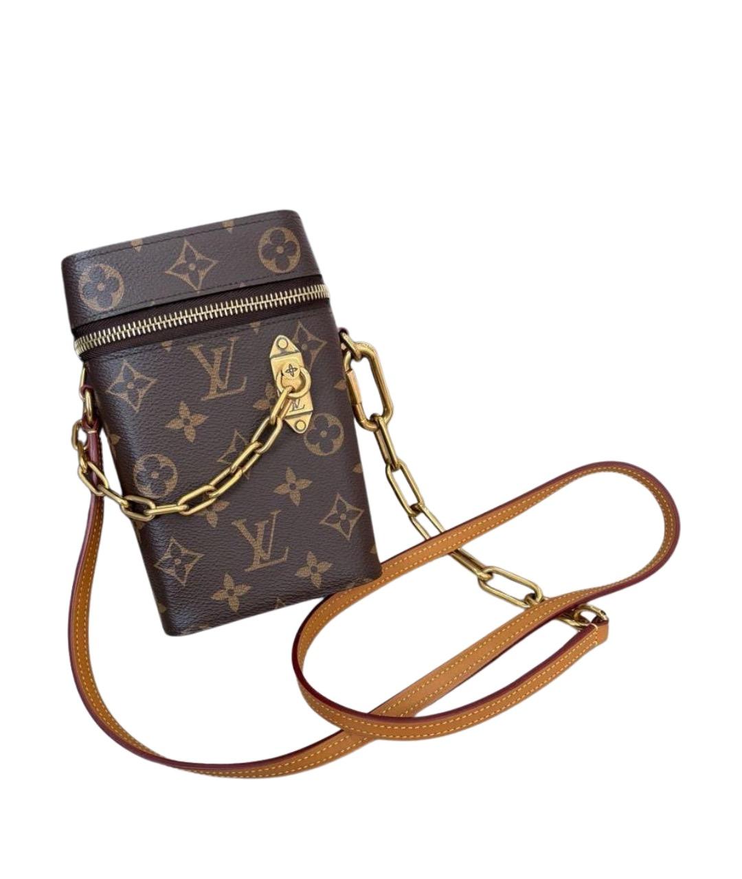 LOUIS VUITTON Коричневая сумка через плечо, фото 1