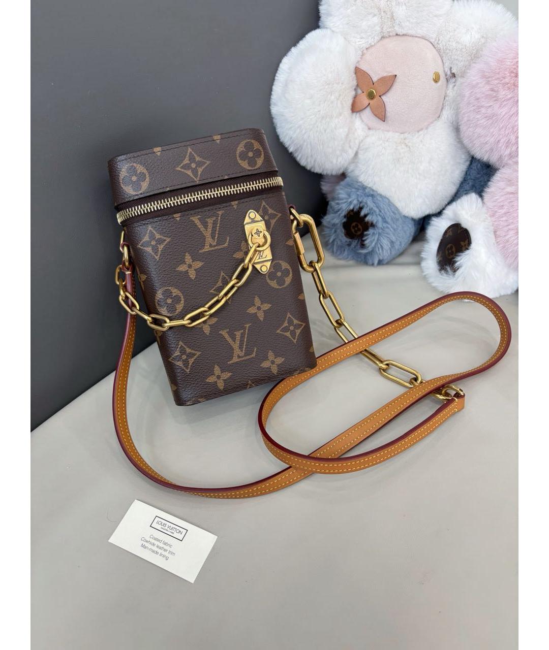 LOUIS VUITTON Коричневая сумка через плечо, фото 8