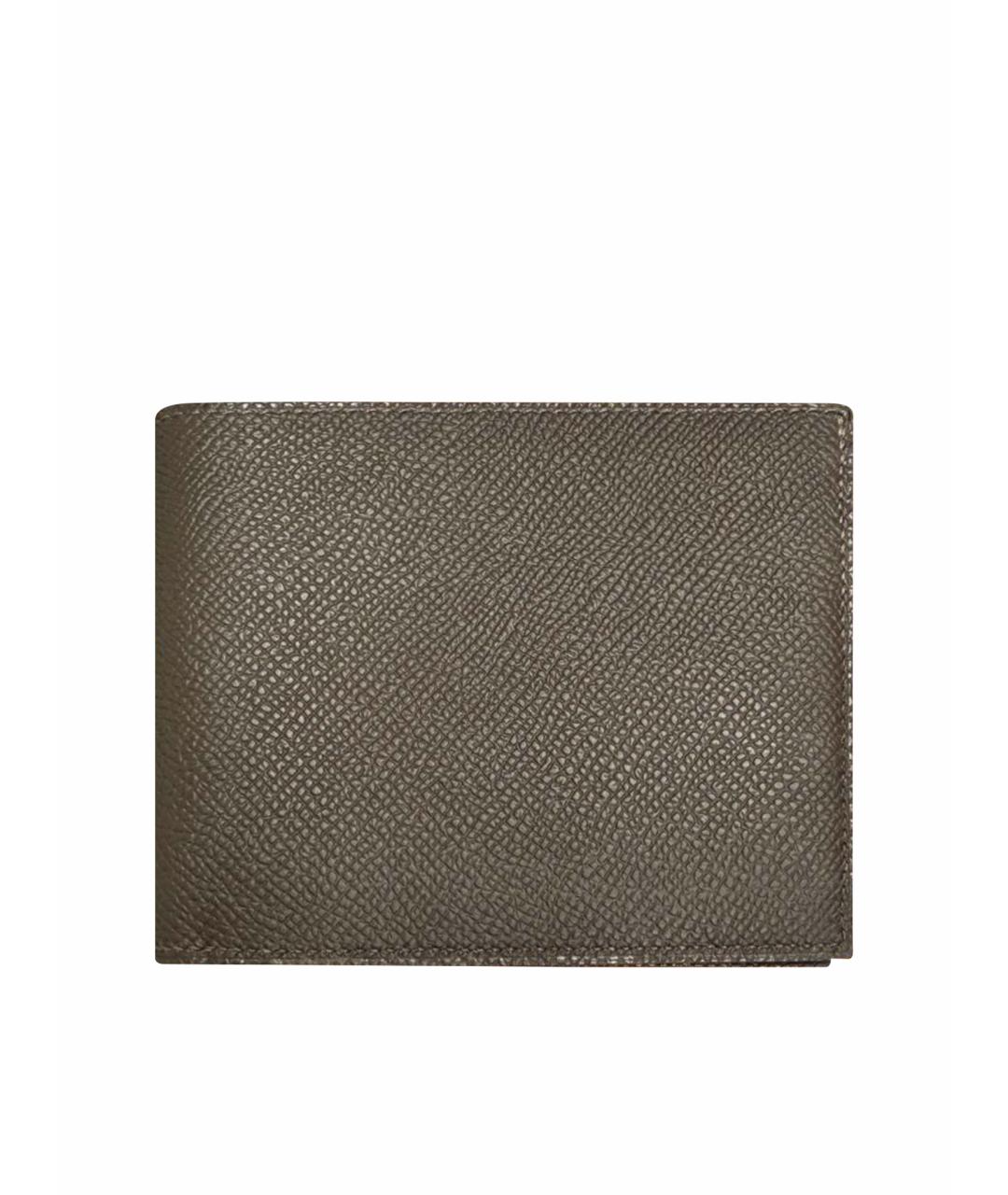 HERMES Коричневый кожаный кошелек, фото 1