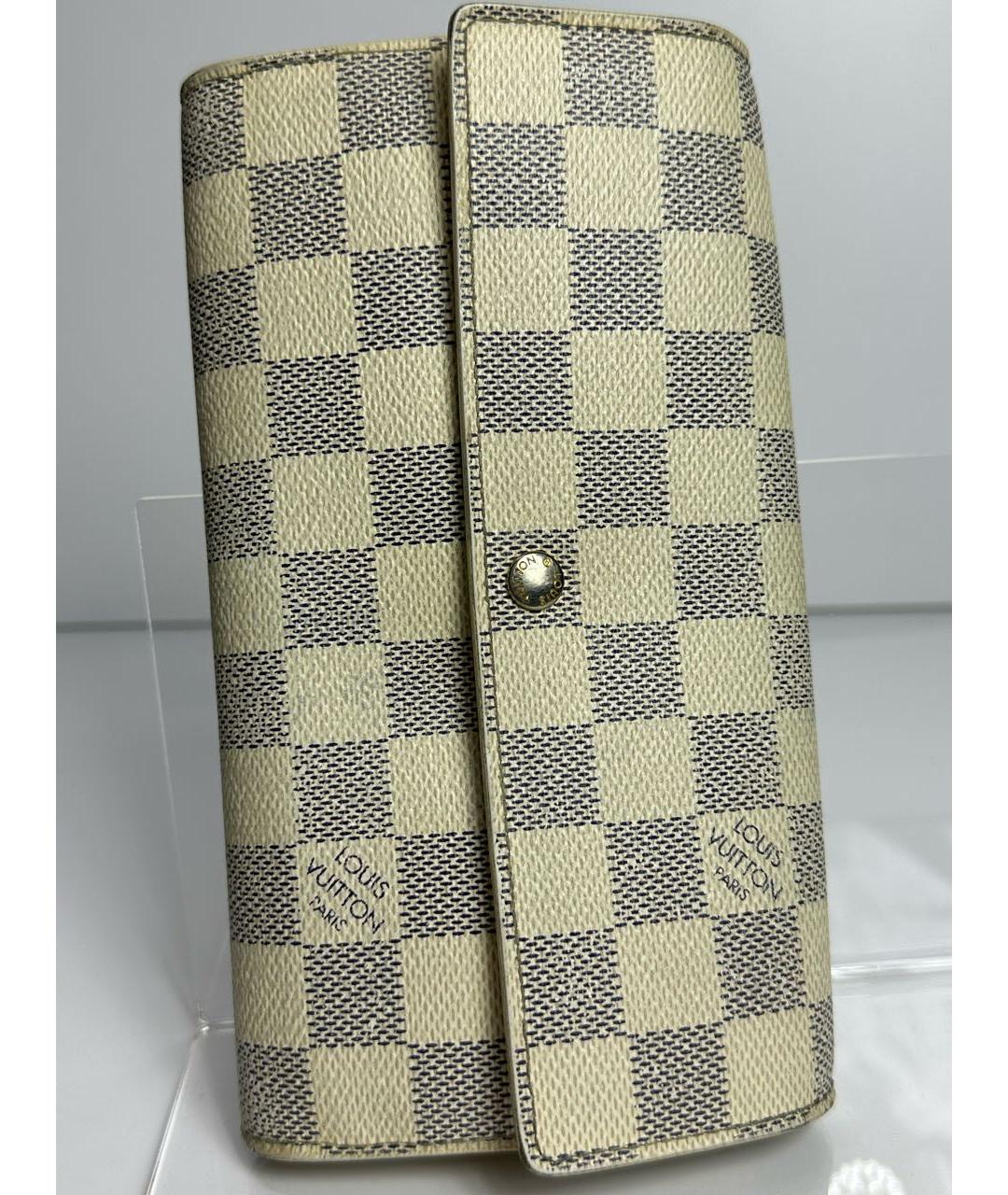 LOUIS VUITTON Белый кошелек, фото 4