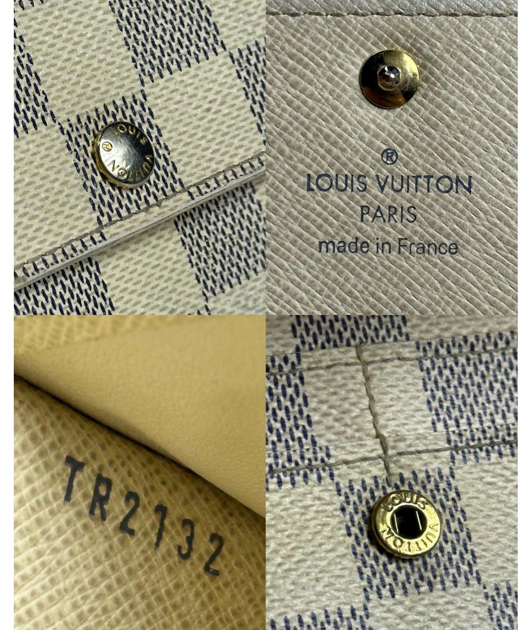 LOUIS VUITTON Белый кошелек, фото 6