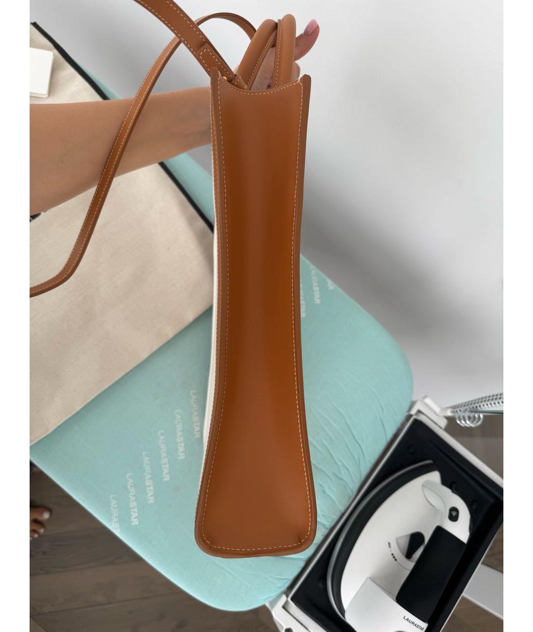 CELINE Бежевая сумка тоут, фото 7