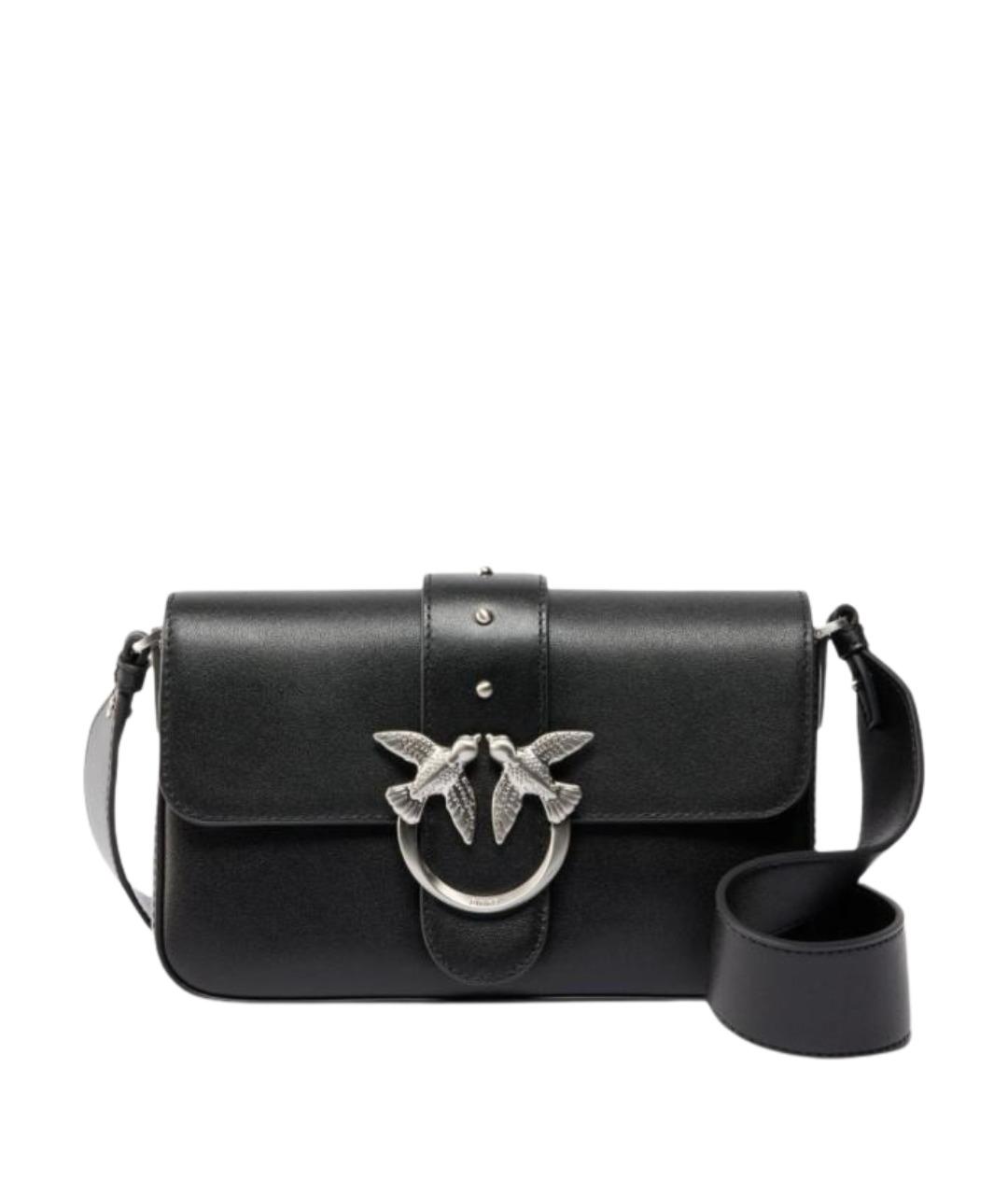 PINKO Черная сумка через плечо, фото 1