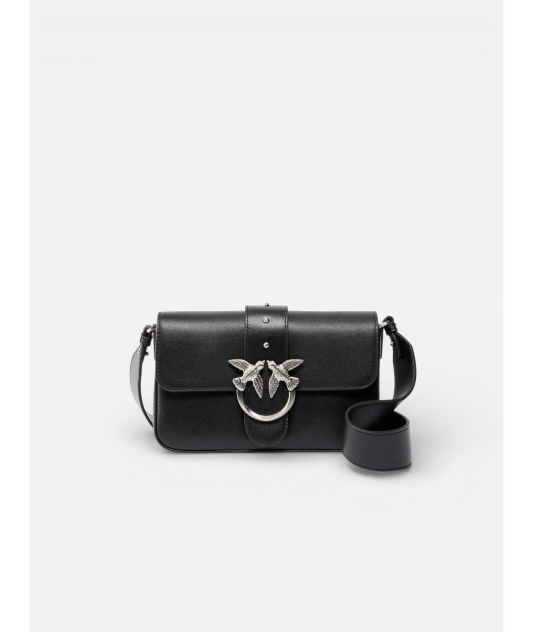 PINKO Черная сумка через плечо, фото 5