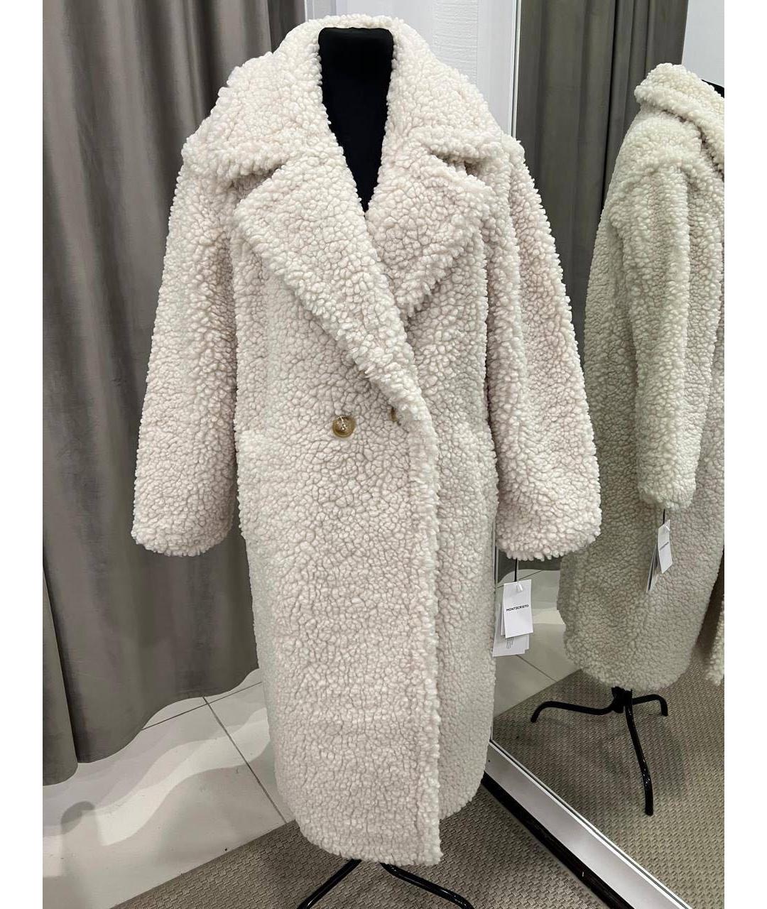 UGG AUSTRALIA Бежевое полиэстеровое пальто, фото 2