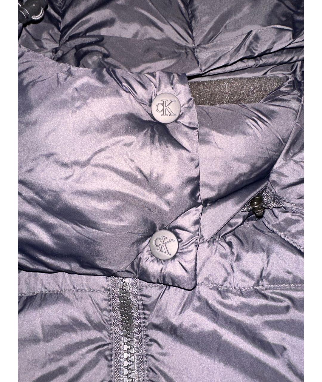 CALVIN KLEIN Черный пуховик, фото 6