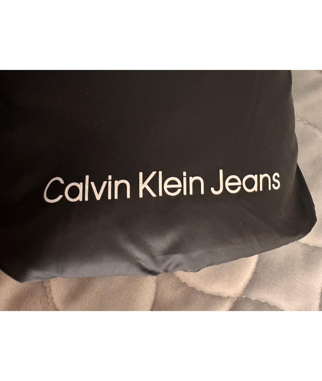 CALVIN KLEIN Черный пуховик, фото 5