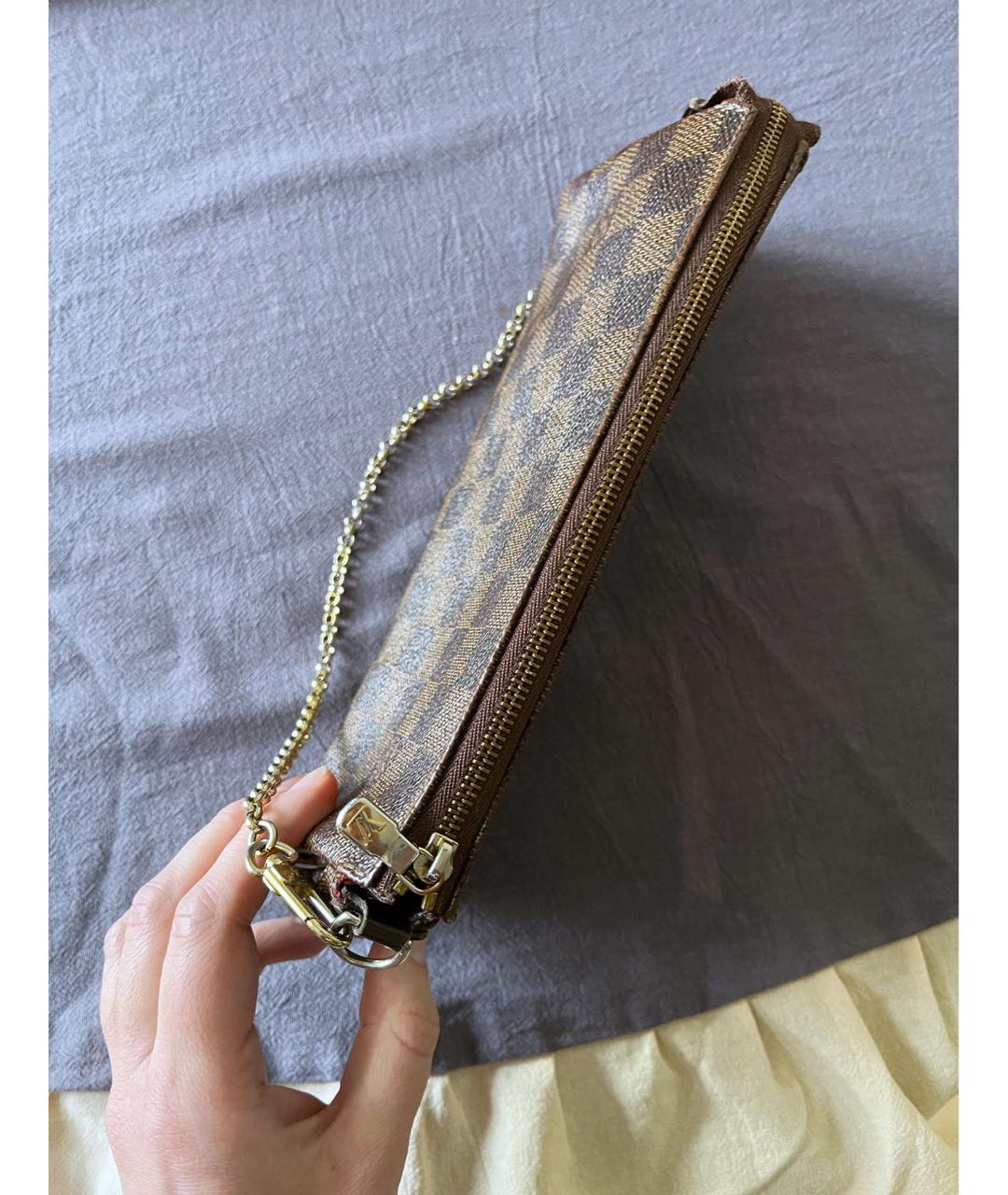 LOUIS VUITTON Коричневая сумка через плечо, фото 7