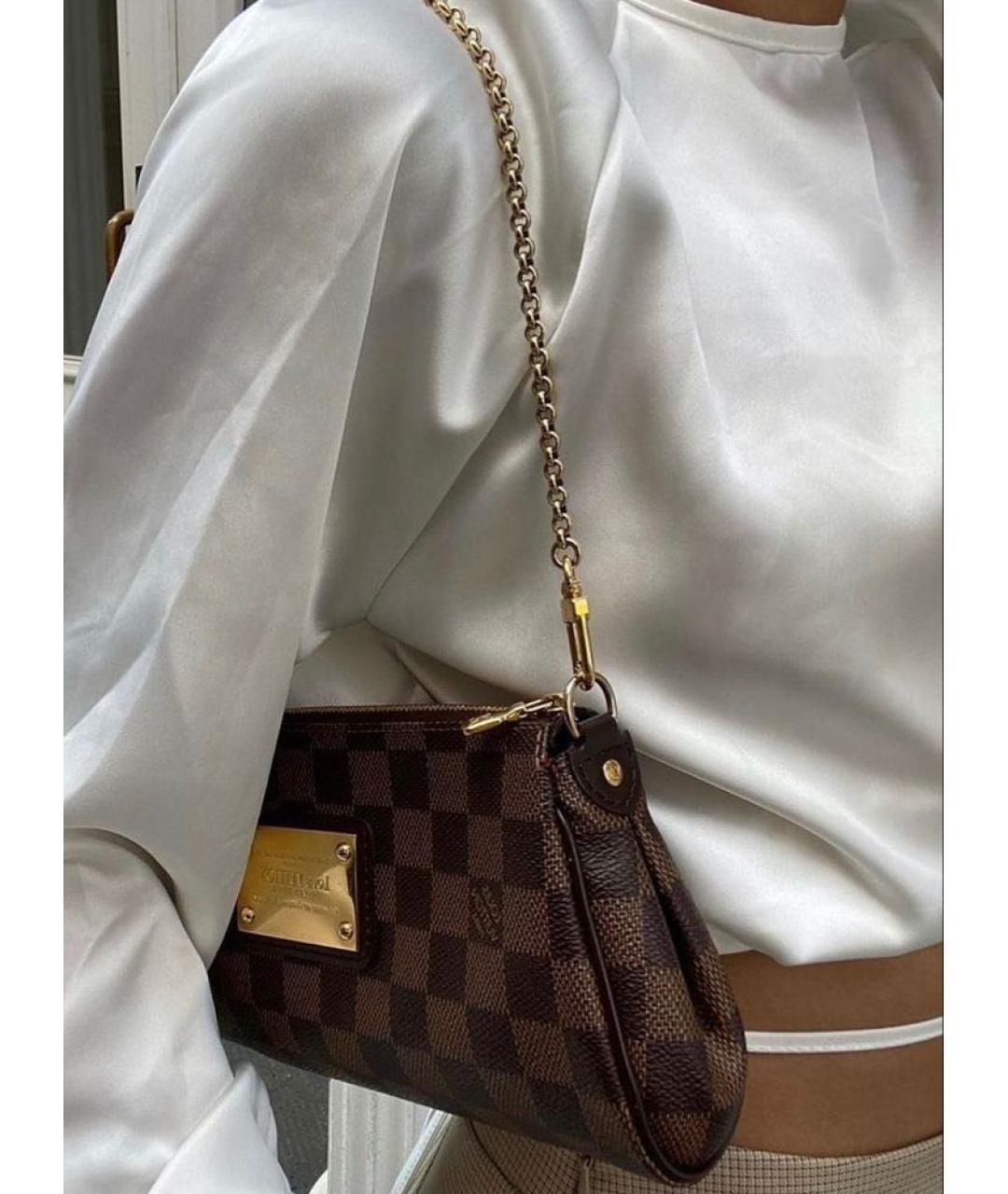 LOUIS VUITTON Коричневая сумка через плечо, фото 8