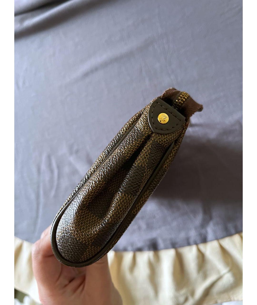 LOUIS VUITTON Коричневая сумка через плечо, фото 4