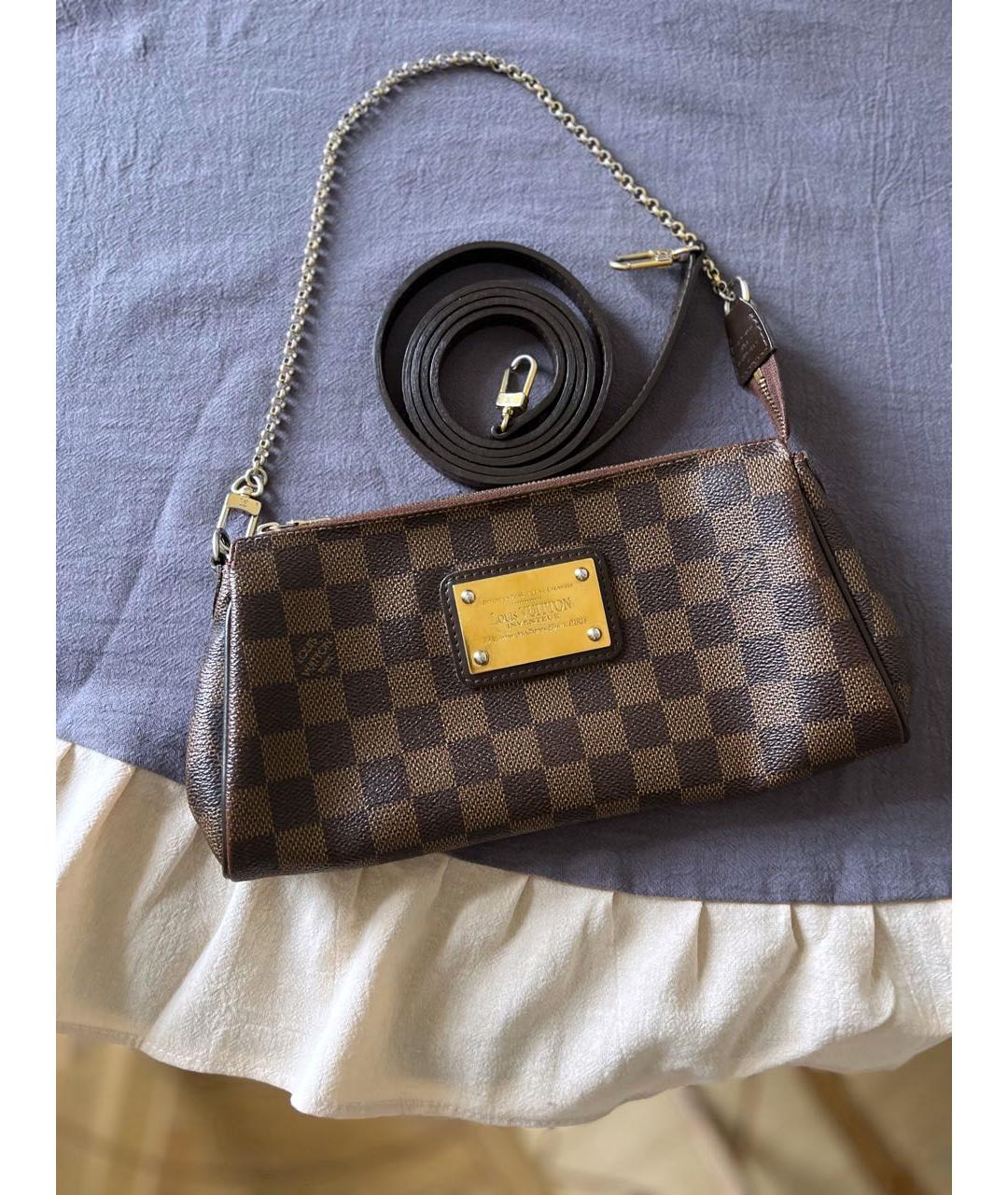 LOUIS VUITTON Коричневая сумка через плечо, фото 2