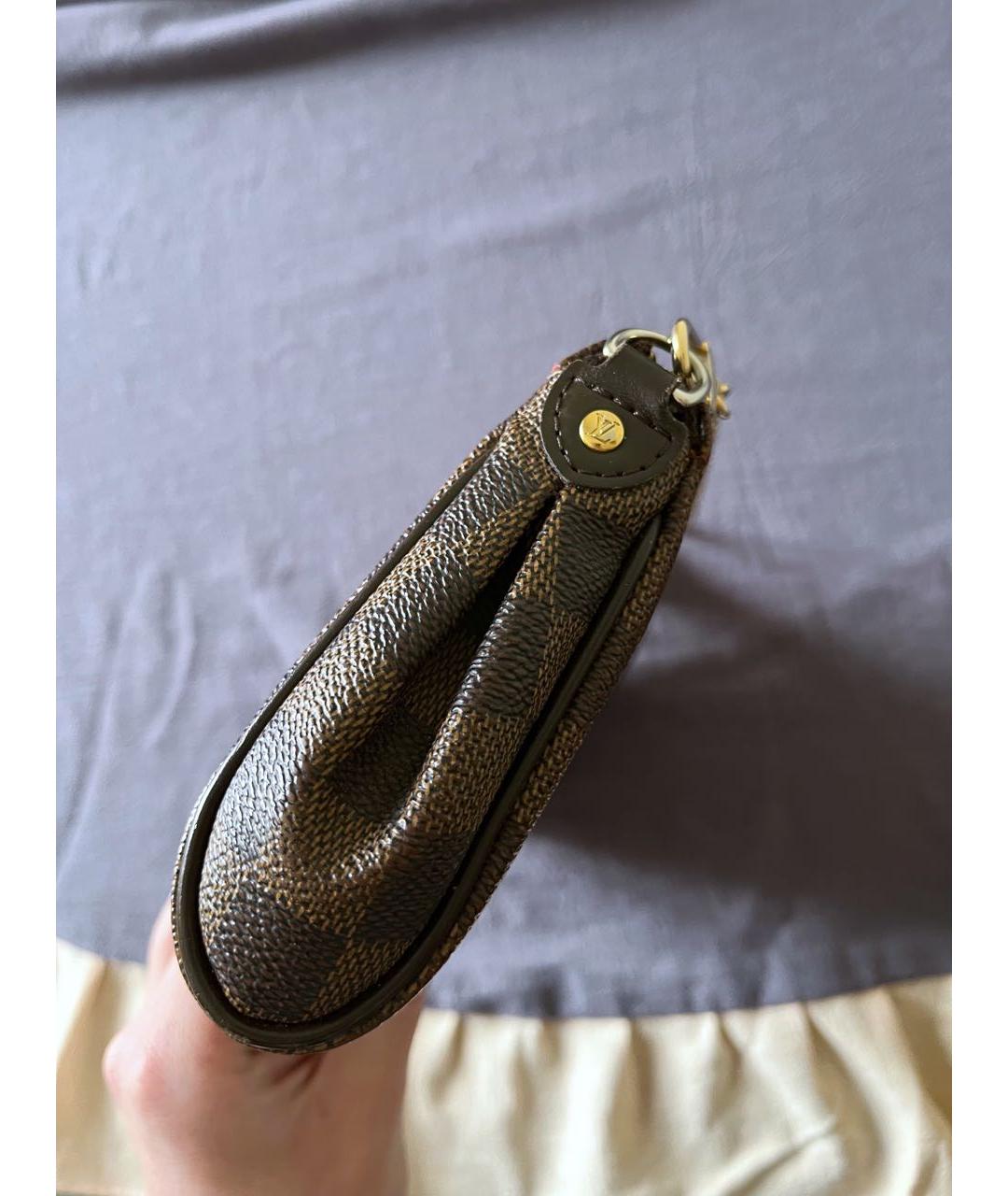 LOUIS VUITTON Коричневая сумка через плечо, фото 5