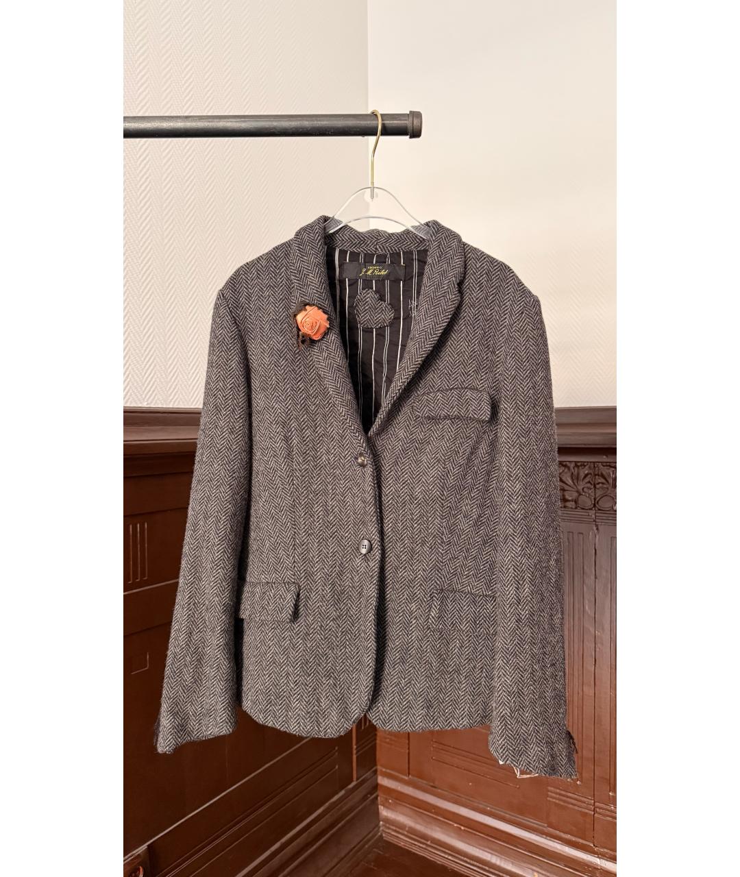 ARCHIVIO 67 Серый жакет/пиджак, фото 5