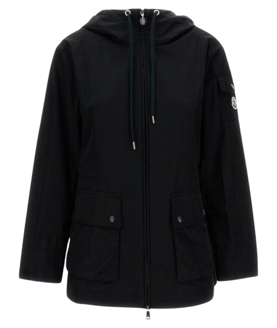 MONCLER Черная шерстяная куртка, фото 1