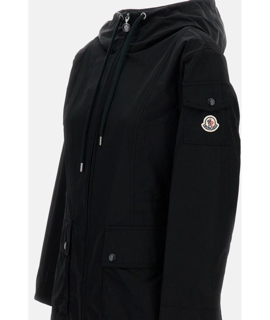 MONCLER Черная шерстяная куртка, фото 3