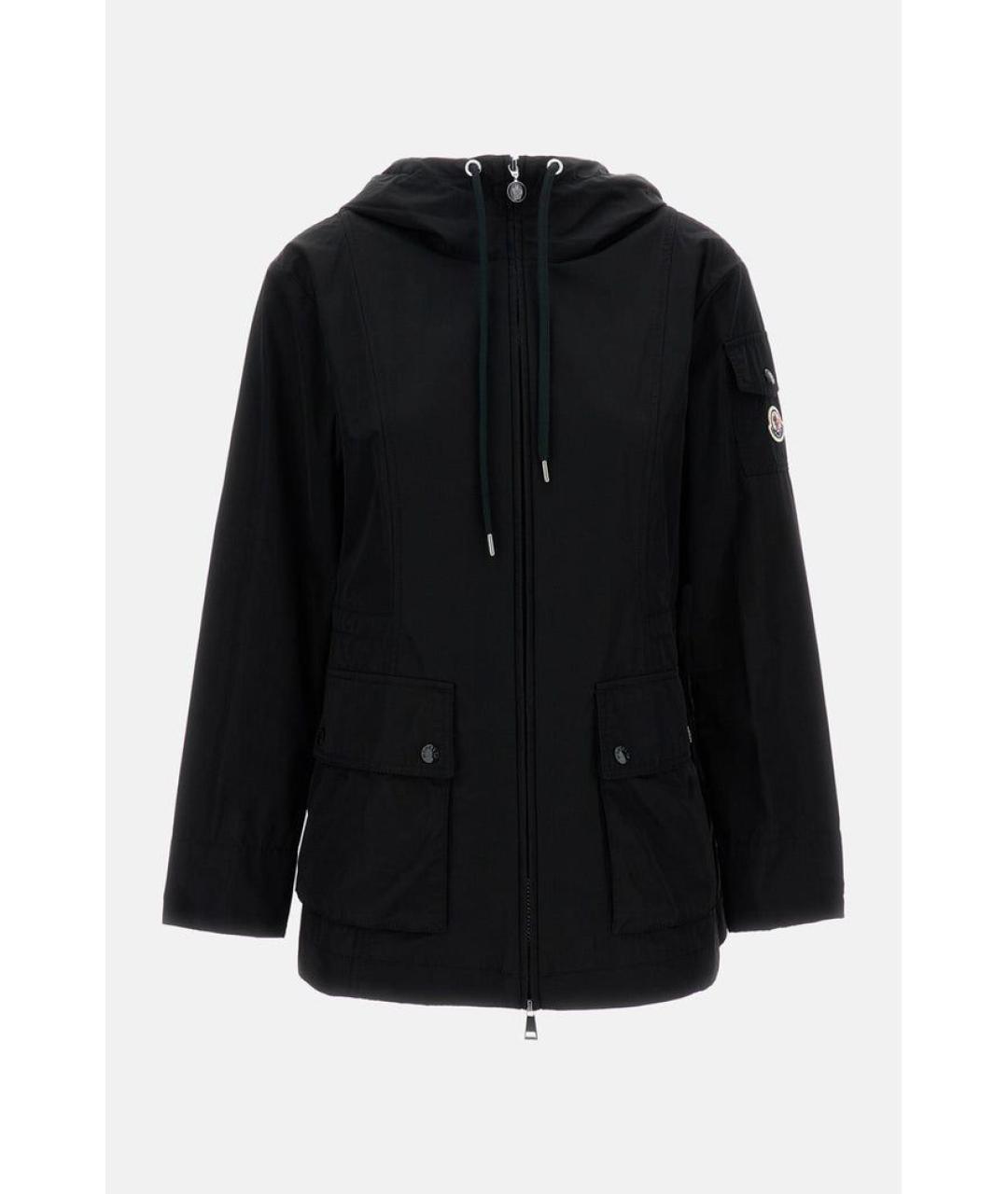 MONCLER Черная шерстяная куртка, фото 4