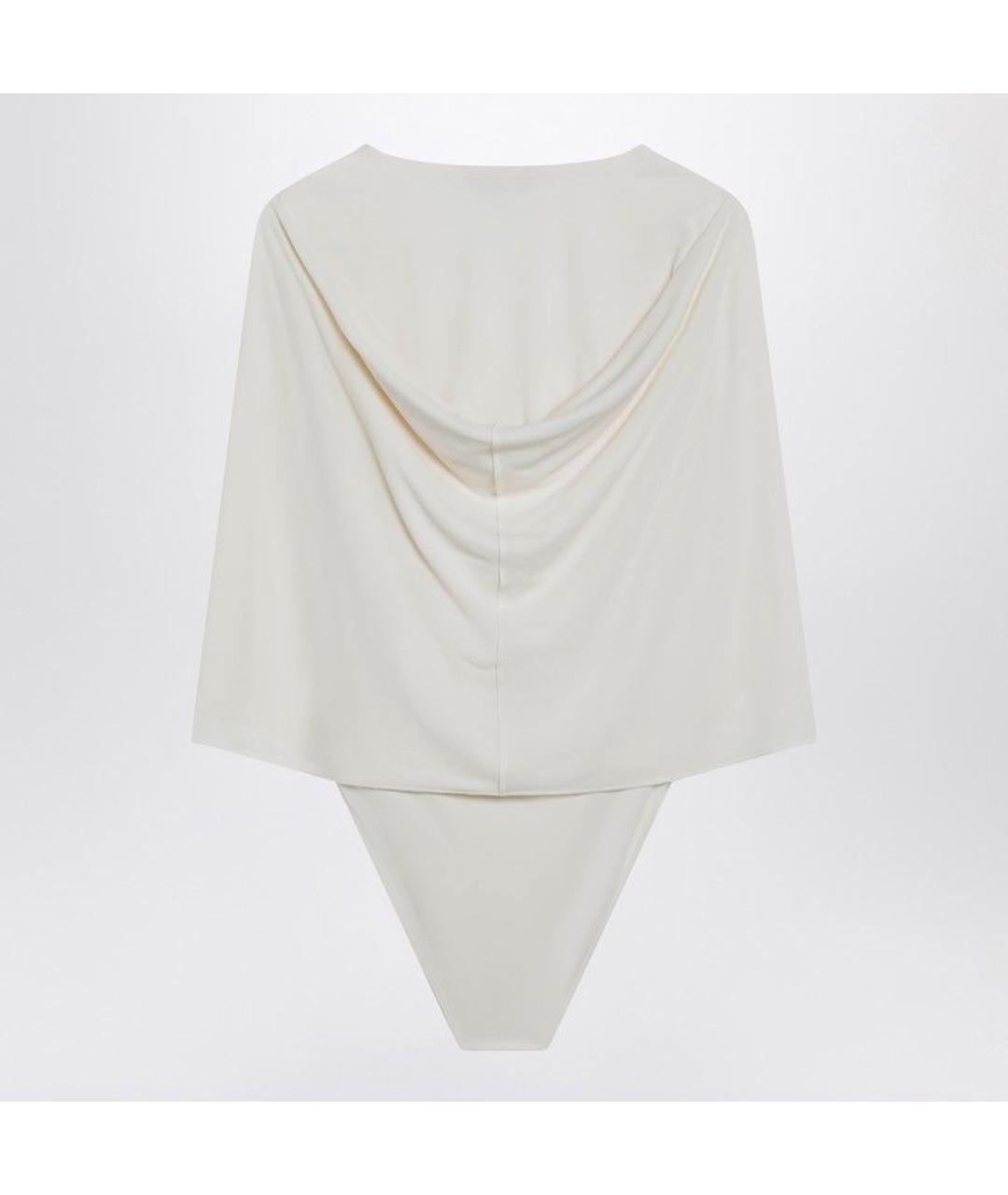 ALAIA Бежевая вискозная блузы, фото 2