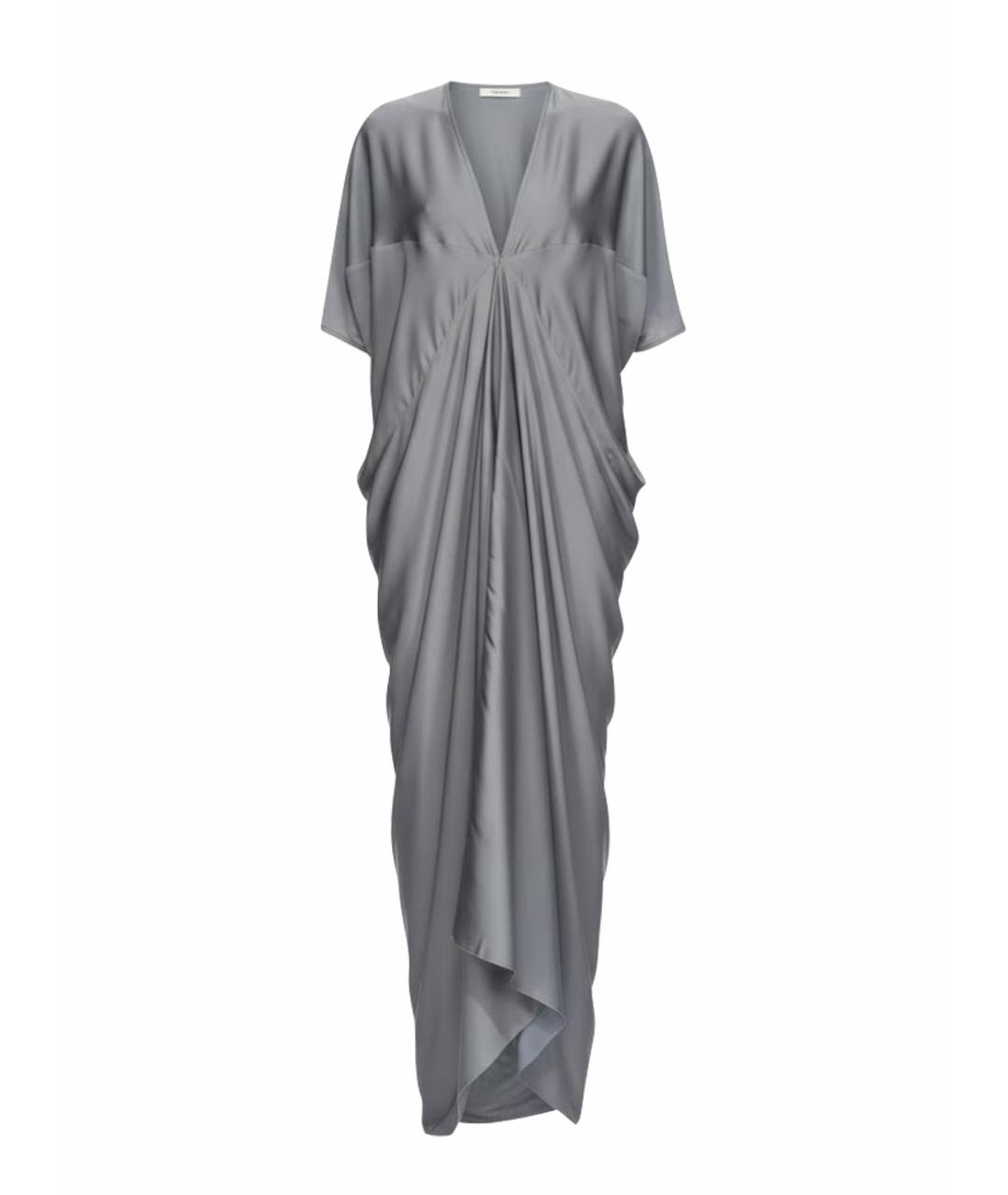 RICK OWENS Черное вискозное повседневное платье, фото 1