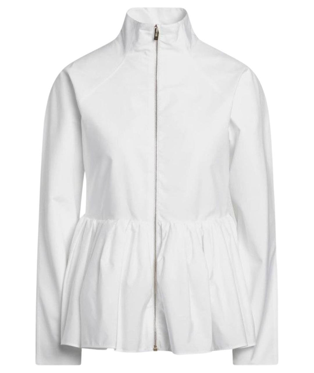 ALAIA Белая хлопковая куртка, фото 1