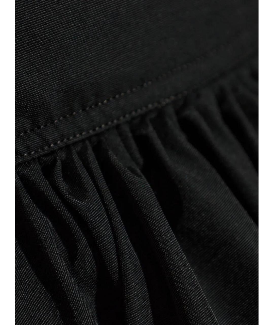 ALAIA Черное полиамидовое коктейльное платье, фото 5