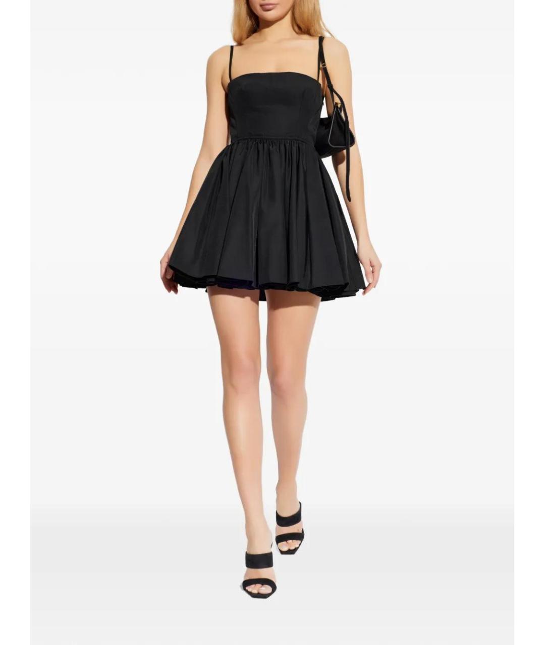 ALAIA Черное полиамидовое коктейльное платье, фото 2