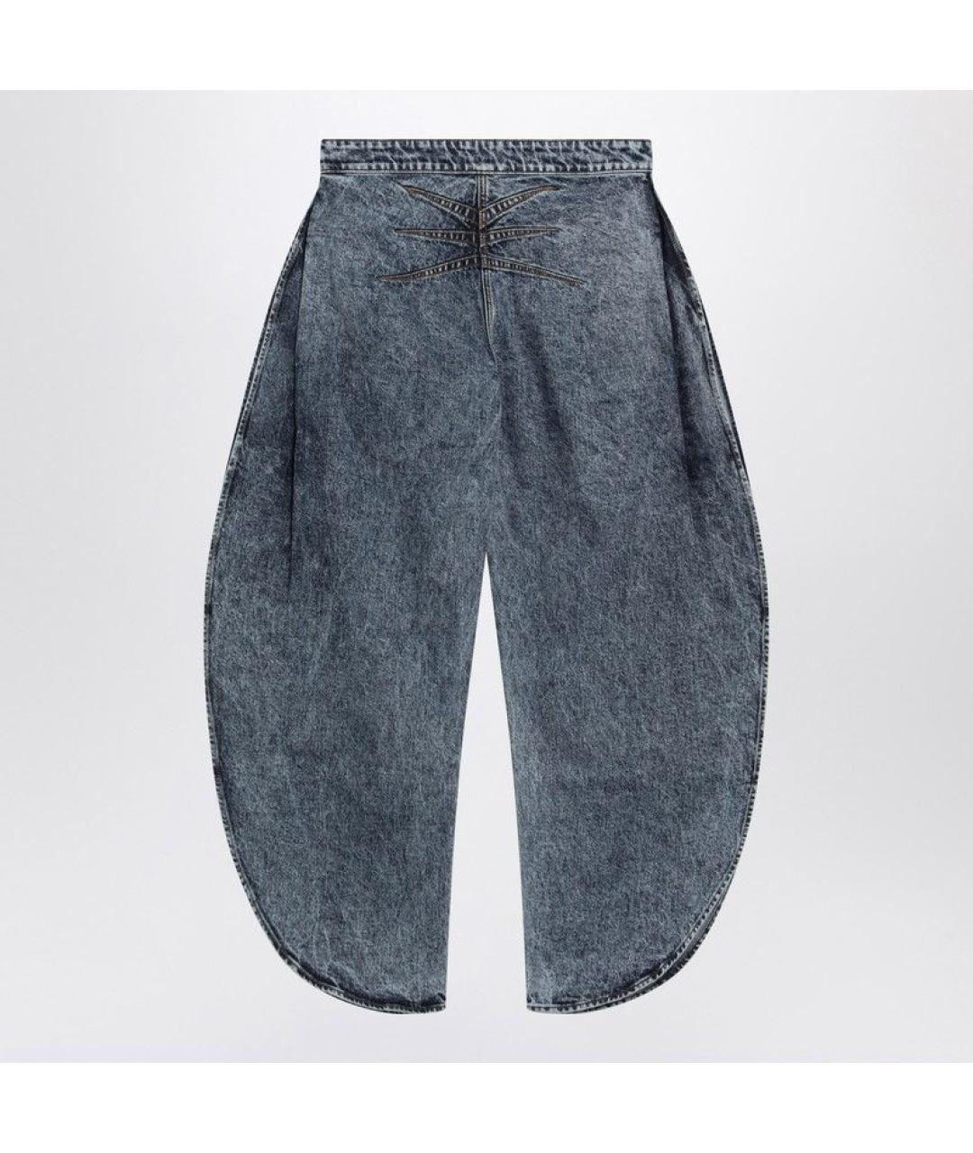 ALAIA Синие прямые джинсы, фото 2