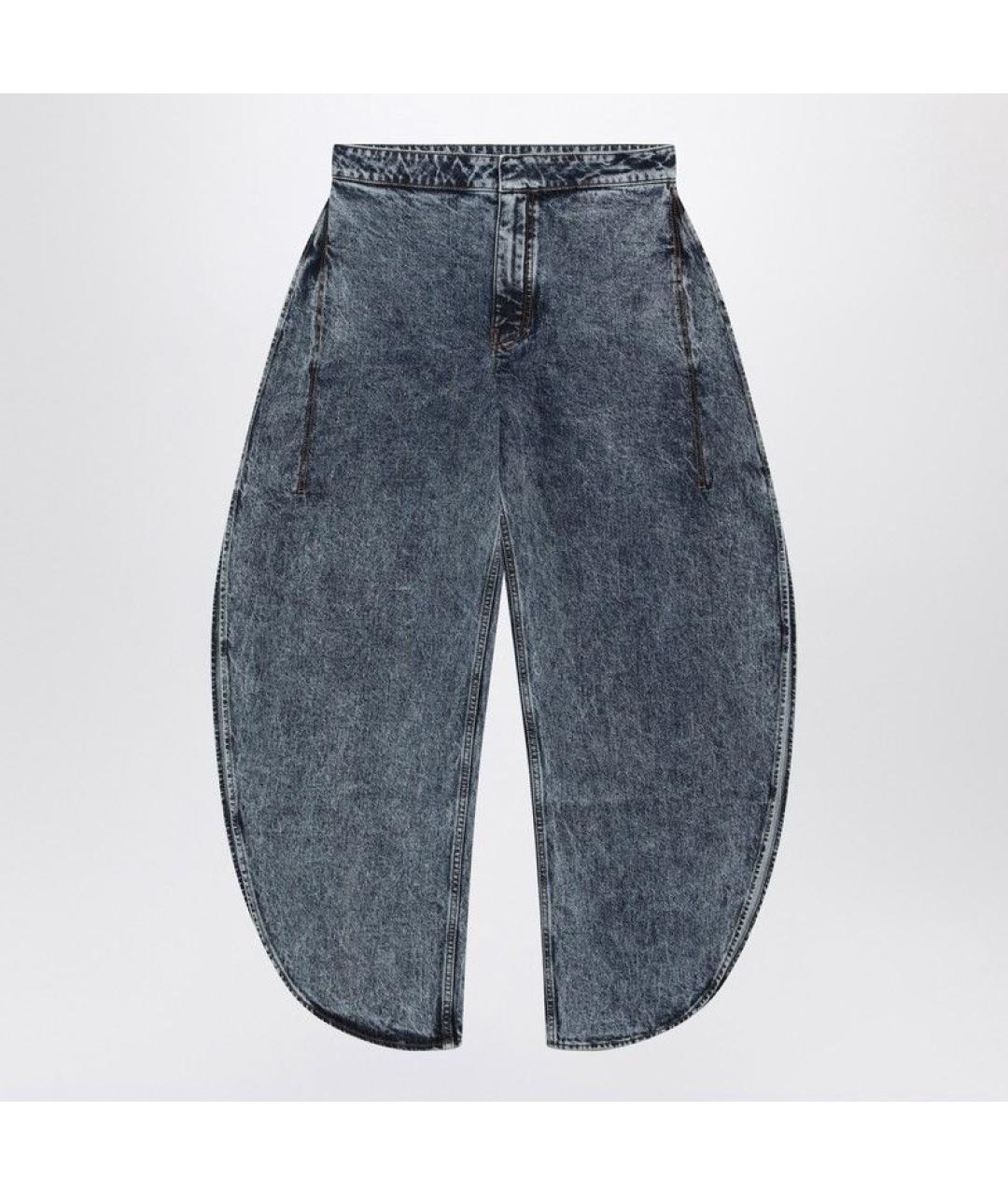 ALAIA Синие прямые джинсы, фото 3