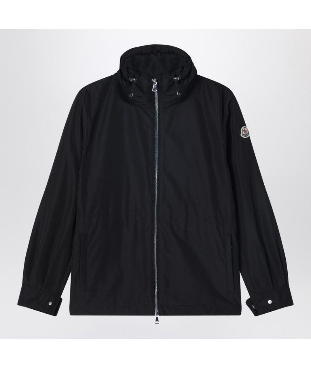 MONCLER Черная полиамидовая парка, фото 3