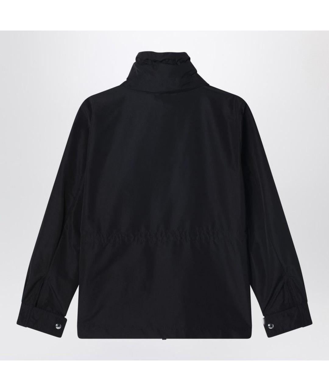 MONCLER Черная полиамидовая парка, фото 2