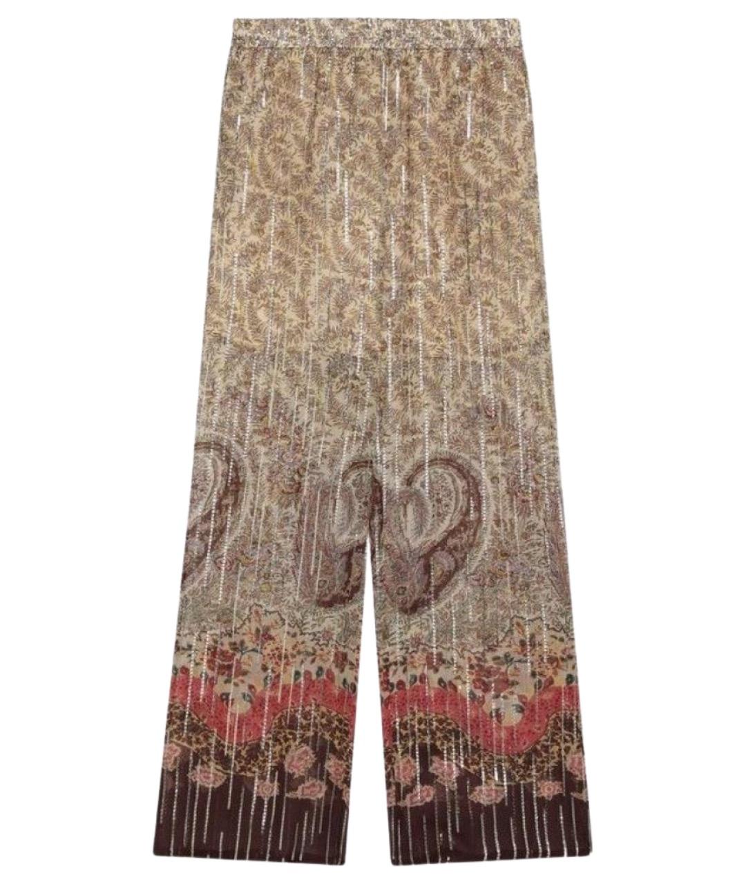 VALENTINO Мульти прямые брюки, фото 1