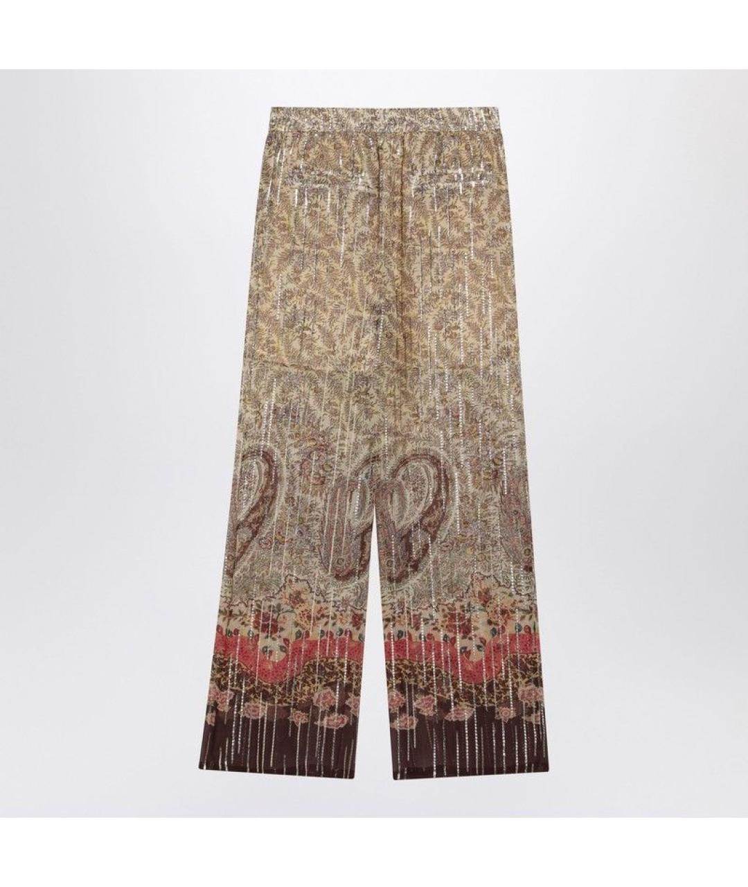 VALENTINO Мульти прямые брюки, фото 2