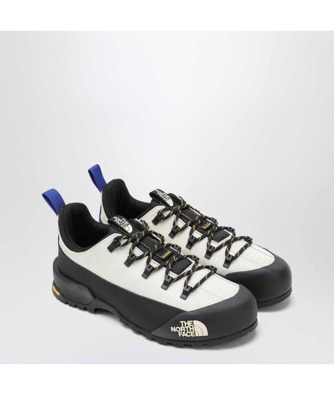 THE NORTH FACE Бежевые текстильные низкие кроссовки / кеды, фото 2