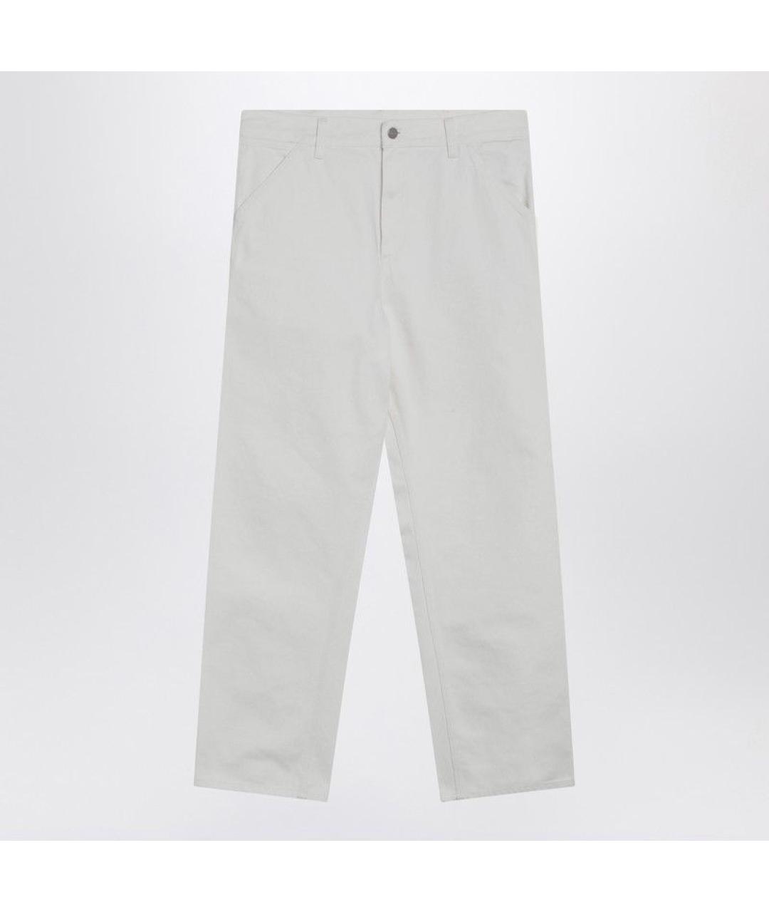 CARHARTT WIP Белые повседневные брюки, фото 3