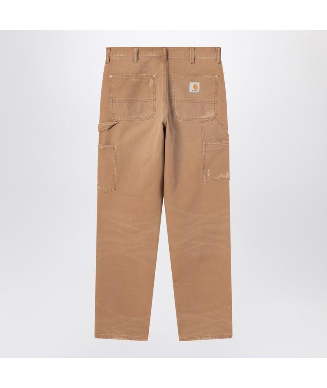 CARHARTT WIP Бежевые повседневные брюки, фото 2