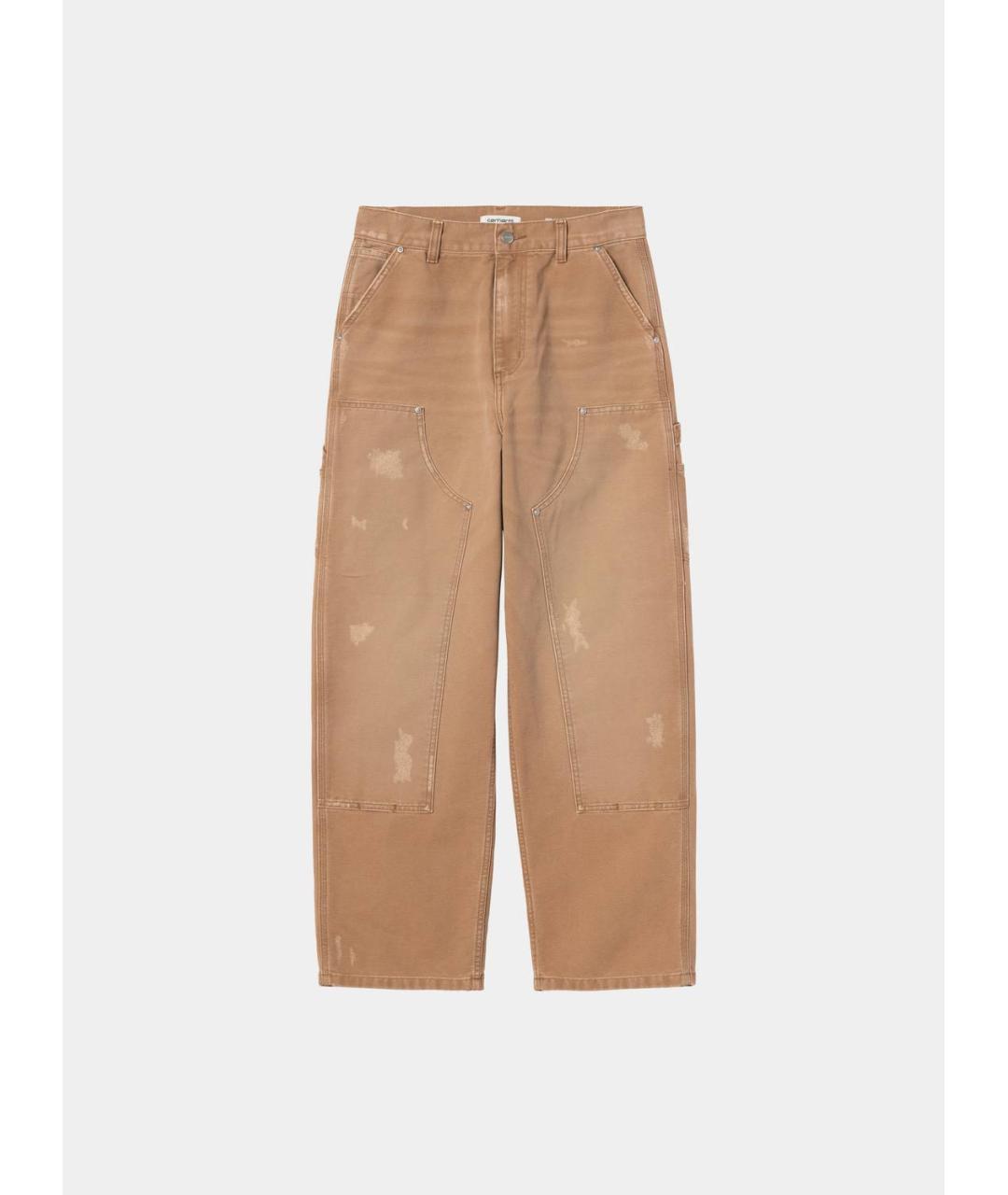 CARHARTT WIP Бежевые повседневные брюки, фото 3