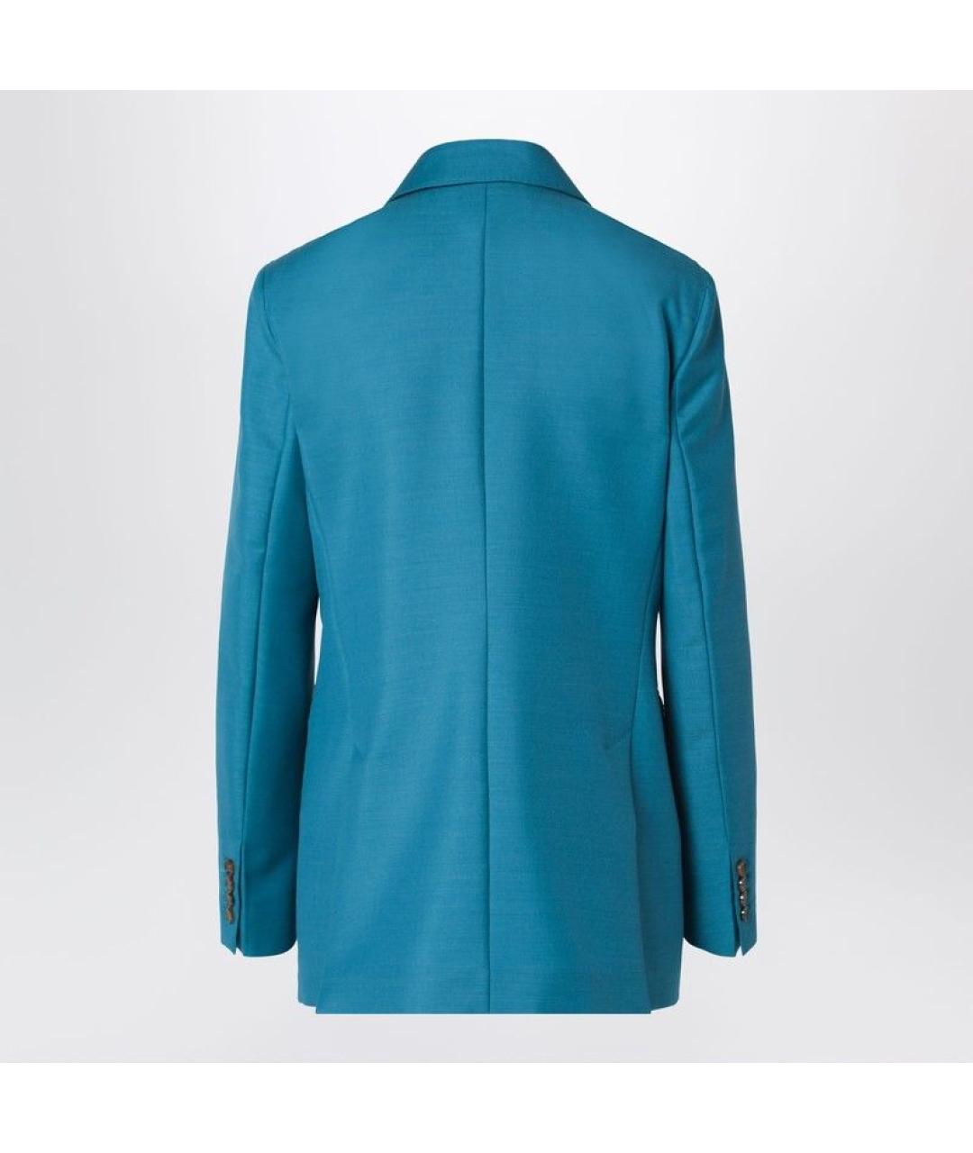 MAX MARA Голубой жакет/пиджак, фото 2