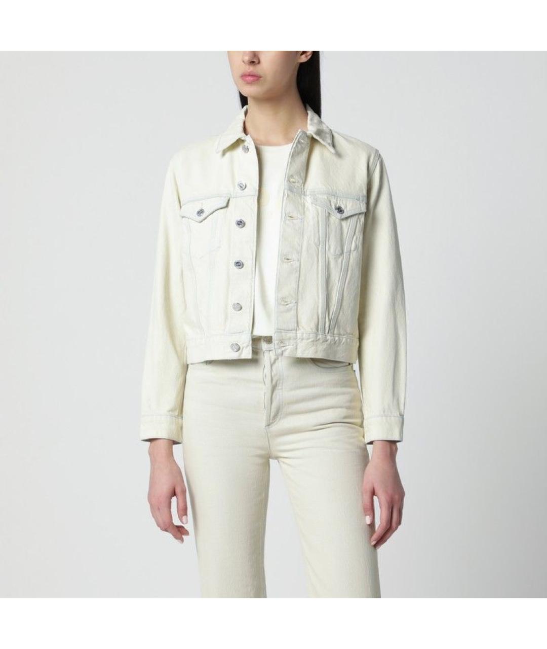 A.P.C. Бежевая хлопковая куртка, фото 3