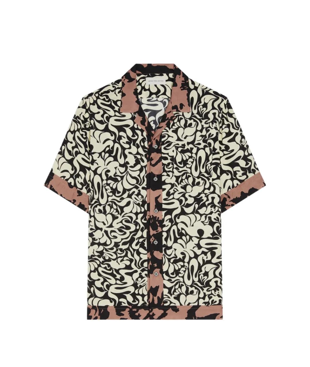 DRIES VAN NOTEN Черная кэжуал рубашка, фото 1