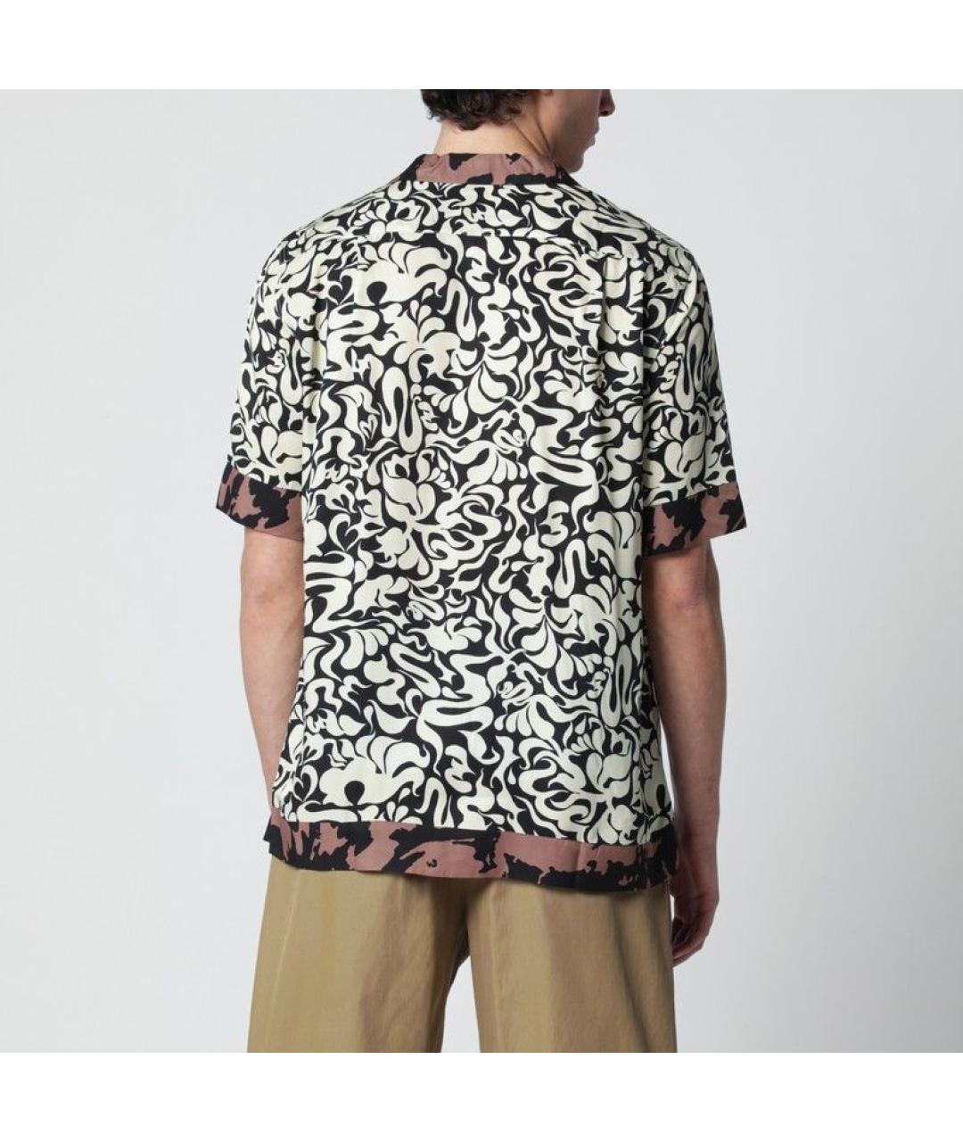 DRIES VAN NOTEN Черная кэжуал рубашка, фото 3