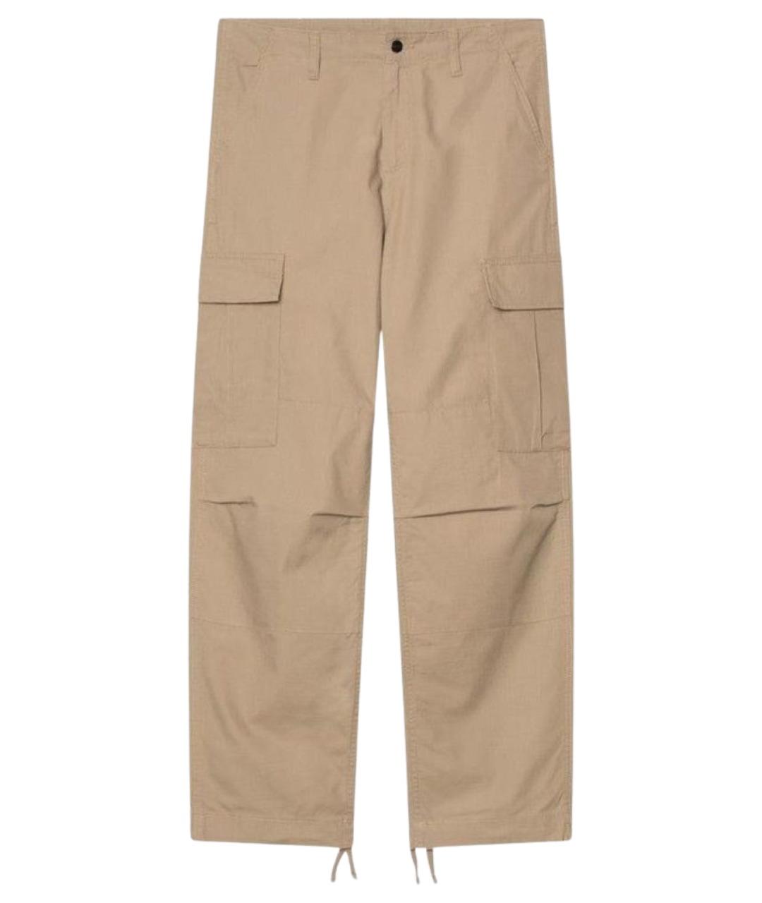 CARHARTT WIP Коричневые повседневные брюки, фото 1