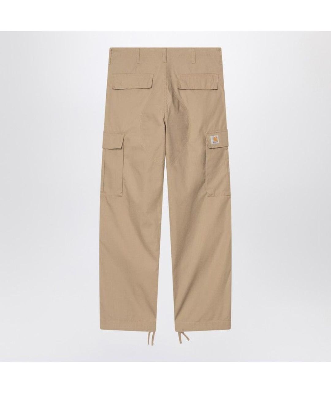 CARHARTT WIP Коричневые повседневные брюки, фото 2