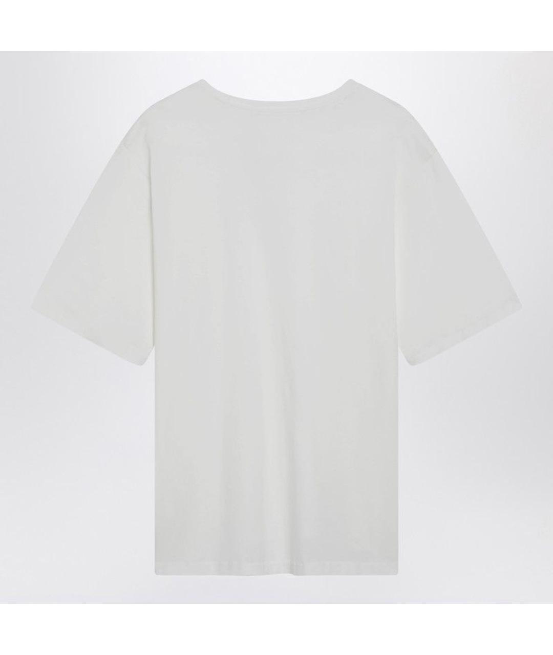 THE FRANKIE SHOP Белая хлопковая футболка, фото 2